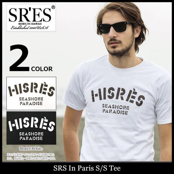 エスアールエス Tシャツ 半袖 SRES メンズ イン パリ(SRS In Paris S/S Te...