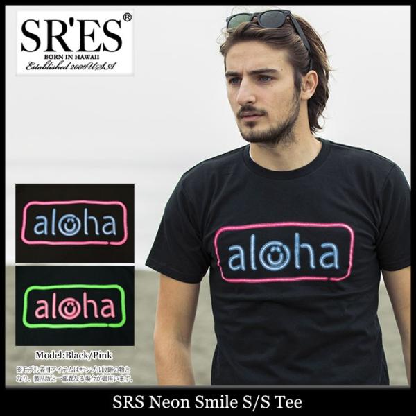 エスアールエス SRES Tシャツ 半袖 メンズ ネオン スマイル(SRS Neon Smile S...