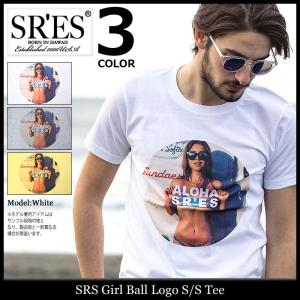 エスアールエス SRES Tシャツ 半袖 メンズ ガール ボール ロゴ(SRS Girl Ball Logo S/S Tee カットソー トップス)｜icefield