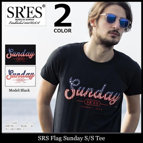 エスアールエス SRES Tシャツ 半袖 メンズ フラッグ サンデー(SRS Flag Sunday...
