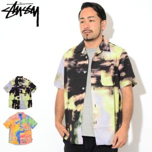 STUSSY（ステューシー） シャツ 半袖 メンズ Tie Dye ( stussy shirt