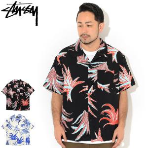 ステューシー シャツ 半袖 STUSSY メンズ Cactus Rayon (stussy shirt NOMA t.d. ノーマティーディー アロハシャツ 1110112 USAモデル 正規)｜icefield