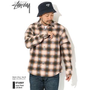 ステューシー シャツ 長袖 STUSSY メン...の詳細画像1