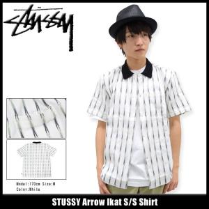 ステューシー STUSSY シャツ 半袖 メンズ Arrow Ikat(stussy shirt カジュアルシャツ トップス メンズ・男性用 111855)｜icefield