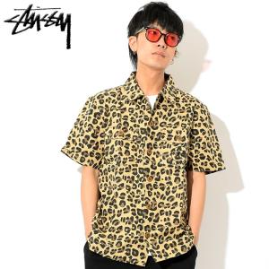 ステューシー シャツ 半袖 STUSSY メンズ BDU(stussy shirt カジュアルシャツ トップス 男性用 111990 USAモデル 正規)｜icefield