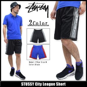 ステューシー STUSSY City League ショーツ(stussy short pant ショートパンツ ハーフパンツ ショーツ ボトムス メンズ・男性用 112154)｜icefield