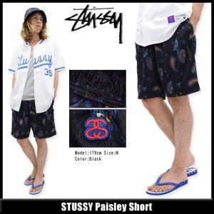 ステューシー STUSSY ハーフパンツ メンズ Paisley(stussy short pant ショートパンツ ボトムス ペイズリー メンズ・男性用 112161)｜icefield