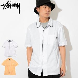 ステューシー シャツ 半袖 STUSSY メンズ Sid Mesh ( stussy shirt カジュアルシャツ トップス 男性用 1140074 USAモデル 正規 )｜icefield