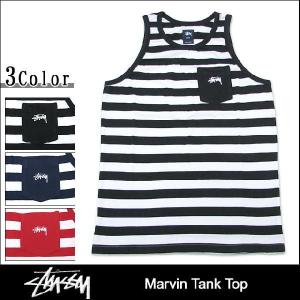 ステューシー STUSSY Marvin タンクトップ(stussy tank top タンクトップ 114571)｜icefield