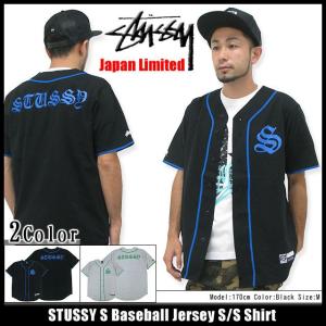 ステューシー STUSSY S Baseball Jersey シャツ 半袖 日本限定(stussy shirt シャツ メンズ・男性用 114657J Japan Limited)｜icefield