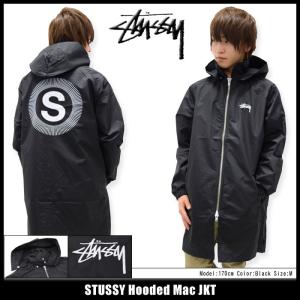 ステューシー STUSSY ジャケット メンズ Hooded Mac(stussy JKT ナイロンジャケット アウター ブルゾン メンズ・男性用 115277)｜icefield
