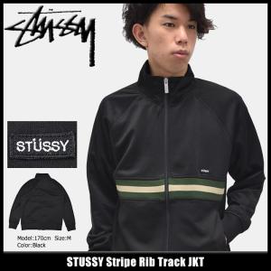 ステューシー STUSSY ジャケット メンズ Stripe Rib Track(stussy JKT トラックジャケット ジャージー アウター 男性用 115335)｜icefield