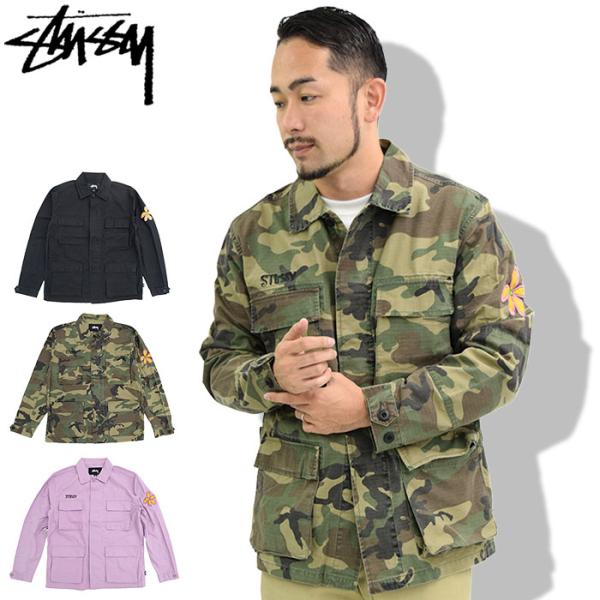 ステューシー ジャケット STUSSY メンズ Letts BDU(stussy JKT ミリタリー...