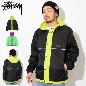 ステューシー ジャケット STUSSY メンズ Honeycomb Hooded(stussy JKT ナイロンジャケット JACKET アウター 男性用 115427 USAモデル 正規)｜icefield