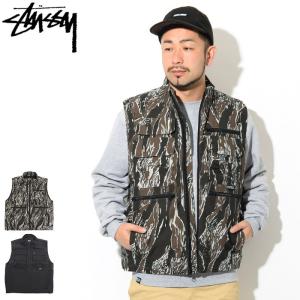 ステューシー ジャケット STUSSY メンズ Highland ( stussy Vest ベスト フィールドベスト アウター 男性用 115480 USAモデル 正規 )｜icefield