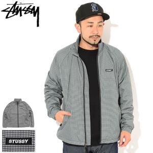 ステューシー ジャケット STUSSY メンズ Houndstooth Track ( stussy JKT トラックジャケット JACKET アウター 115527 USAモデル 正規 )｜icefield