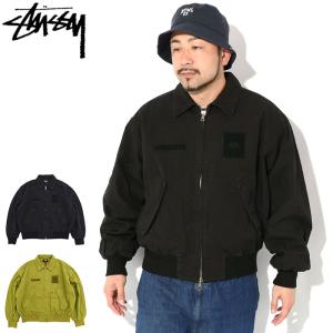 ステューシー　STUSSY スタジャン STUSSY ステューシー ジャケット メンズ Big S Letterman(stussy