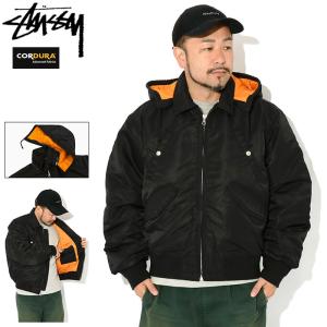 ステューシー ジャケット STUSSY メンズ 25FW Flight Bomber ( stussy CORDURA コーデュラ フライトジャケット 中綿 JKT アウター 115865 USAモデル 正規 )