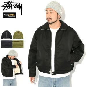 ステューシー ジャケット STUSSY メンズ Pile Lined Zip ( stussy JKT CORDURA コーデュラ 中綿 保温 防寒 アウター 115887 USAモデル 正規 )