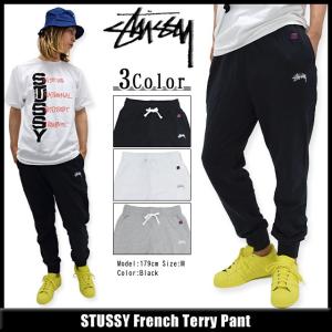 ステューシー STUSSY パンツ メンズ French Terry(stussy pant スウェットパンツ スエットパンツ ボトムス メンズ・男性用 116240)｜icefield