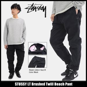 ステューシー STUSSY パンツ メンズ LT Brushed Twill Beach(stussy pant イージーパンツ ボトムス 男性用 116322)｜icefield