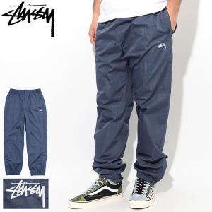 ステューシー パンツ STUSSY メンズ Plaid Track ( stussy Pant チェック トラックパンツ ボトムス 男性用 116411 USAモデル 正規 )｜icefield