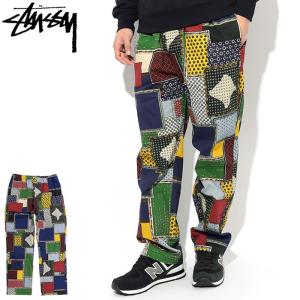 ステューシー パンツ STUSSY メンズ Patchwork Cord Beach ( stussy pant コーデュロイ ビーチパンツ ボトムス 116413 USAモデル 正規 )｜icefield