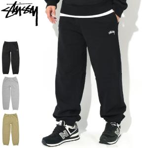 ステューシー パンツ STUSSY メンズ 22FA Stock Logo ( stussy Sweat Pant スウェットパンツ ボトムス 男性用 116550 USAモデル 正規 )｜icefield