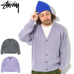 ステューシー カーディガン STUSSY Brushed ( stussy cardigan Vネック トップス メンズ・男性用 117163 USAモデル 正規 )｜icefield