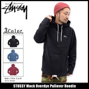 ステューシー STUSSY プルオーバー パーカー メンズ Mock Overdye(stussy Pullover Hoodie トップス メンズ 男性用 118146)｜icefield