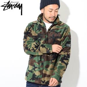 ステューシー ジャケット STUSSY メンズ Polar Fleece Full Zip(stussy JKT フリース JACKET アウター 男性用 118286 USAモデル 正規)｜icefield