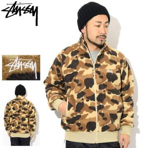 ステューシー ジャケット STUSSY メンズ Camo Fleece (