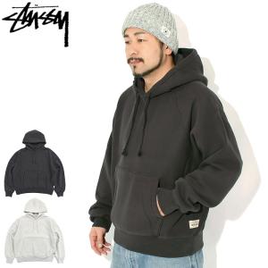 ステューシー パーカー プルオーバー STUSSY メンズ Fleece Raglan ( stussy Pullover Hoodie 保温 裏起毛 スウェット トップス 118572 USAモデル 正規 )