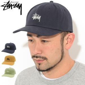 ステューシー キャップ 帽子 STUSSY Stock Canvas Low Pro Cap ( ローキャップ ストラップバック メンズ・男性用 1311028 USAモデル 正規 )｜icefield