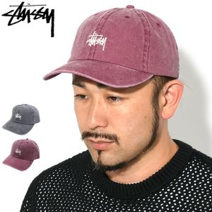 ステューシー キャップ 帽子 STUSSY Washed Stock Low Pro Cap ( ローキャップ ストラップバック メンズ・男性用 1311043 USAモデル 正規 )