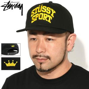 ステューシー キャップ 帽子 STUSSY Stussy Sport Cap ( スナップバック メンズ・男性用 1311101 USAモデル 正規 )｜icefield