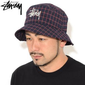 STUSSY（ステューシー） バケット ハット STUSSY Checker Knit Bucket