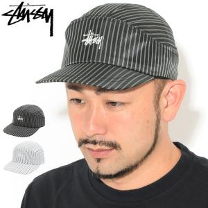 ステューシー キャップ 帽子 STUSSY Shirting Stripe Runner Cap ( ランニングキャップ メンズ・男性用 1321039 USAモデル 正規 )｜icefield