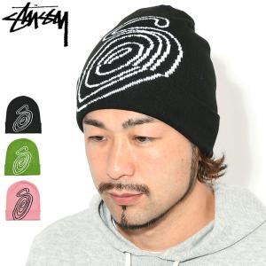 Stussy クラウンニット ブラック　L STUSSY ステューシー ニット帽 Crown Jacquard Cuff ( beanie