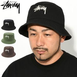 ステューシー バケット ハット STUSSY 23HO Big Stock Bucket Hat 帽子 ( stussyhat メンズ・男性用 1321182 USAモデル 正規 )[M便 1/1]｜icefield