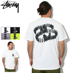 ステューシー Tシャツ 半袖 STUSSY メンズ Dominoes ( stussy tee T-SHIRTS カットソー トップス 1904898 USAモデル 正規 )[M便 1/1]｜ice field