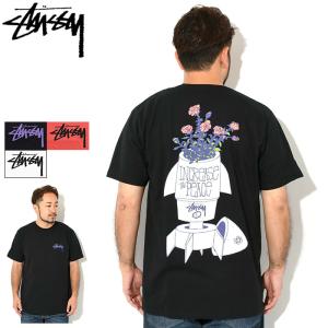 ステューシー Tシャツ 半袖 STUSSY メンズ Flower Bomb ( stussy tee T-SHIRTS カットソー トップス 男性用 1904933 USAモデル 正規 )[M便 1/1]｜icefield