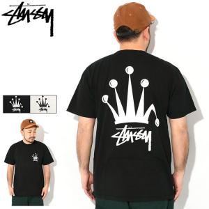 ステューシー Tシャツ 半袖 STUSSY メンズ Regal Crown Pigment Dyed ( stussy tシャツ tee ピグメント カットソー トップス 1905002 USAモデル 正規 )[M便 1/1]｜icefield