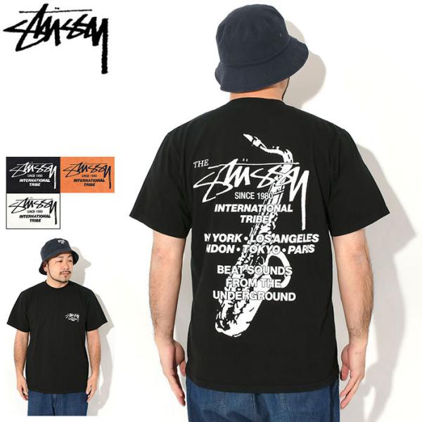 ステューシー Tシャツ 半袖 STUSSY メンズ Beat Sounds Pigment Dyed...