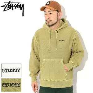 ステューシー パーカー プルオーバー STUSSY メンズ Jumbo Pigment Dyed ( stussy hooded sweat 保温 裏起毛 ピグメント スウェット 1925078 USAモデル 正規 )