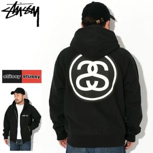 ステューシー パーカー ジップアップ STUSSY メンズ SS Link ( full zip hooded sweat トップス フルジップ 1974970 USAモデル 正規 品 )｜icefield