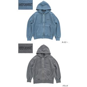 ステューシー パーカー ジップアップ STUS...の詳細画像3