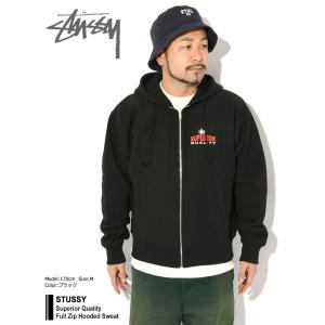 ステューシー パーカー ジップアップ STUS...の詳細画像1