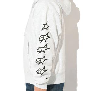 ステューシー パーカー ジップアップ STUS...の詳細画像3