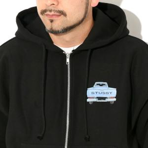 ステューシー パーカー ジップアップ STUS...の詳細画像3